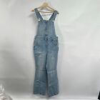 Free People Camilla Slim Bootcut Denim Coverall/Dungarees. Blue. Large. RRP 128