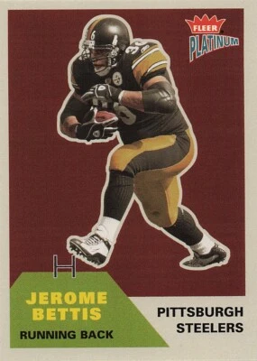 2002 Fleer Platinum #114 Jerome Bettis - Image 1 of 2