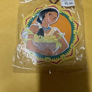 Kurt Adler Vintage POCAHONTAS Holiday Christmas Wooden Ornament Disney SEALED - Bild 1 von 5