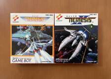 Game Boy Nemesis I II 1 2 w/Box Manual GB Konami Shooting Gradius Japan