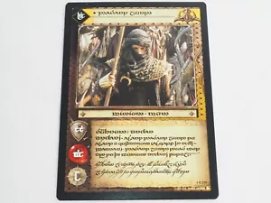 HERR DER RINGE HANDELSKARTEN - DIE ZWEI TÜRME - 4R219T. GRAU 142 - Bild 1 von 1