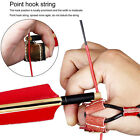 (Red) Archery Thumb Ring Finger Protector Archery Finger Guard For
