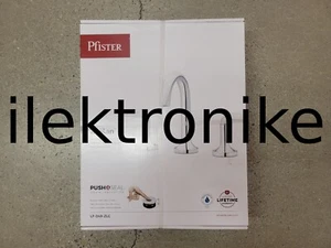 NEW Pfister Zeelan Bathroom Sink Faucet Widespread 2-Handle Polished Chrome - Picture 1 of 3