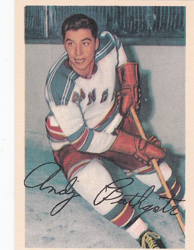 92/93 PARKHURST...ANDY BATHGATE...PARKIE REIMPRESSÕES...CARTÃO # PR-22...RANGERS - Imagem 1 de 1