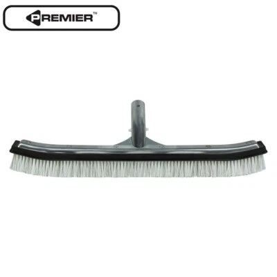 18" STAINLESS STEEL / NYLON *PREMIER* COMBO BRUSH ALUM BACK (POOLMASTER - 20173) - Image 1 of 4