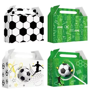 Soccer Party Treat Boxes, 24 Pcs Soccer Goody Boxes Set - party decorations - Picture 1 of 11