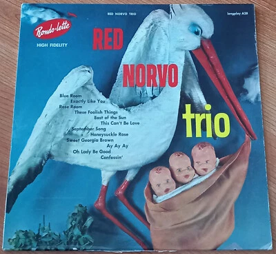 RED NORVO Red Norvo Trio LP MONO ORIGINAL USA 1958 RONDO-LETTE A28 - Photo 1/4