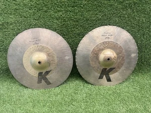 ⚡️Zildjian 14 1/4" K Custom Hybrid Hi-Hat Cymbal Pair 2171gr⚡️ - Picture 1 of 11