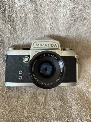 Lente Miranda vintage para cámara automática Miranda Nº 681000 Japón | F = 50 mm Foto 1 de 4