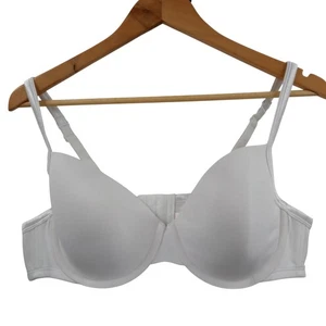 T-Shirt-BH Cacique weiß Baumwolle Bügel Gr. 44B Alltag gefüttert verstellbar - Bild 1 von 8