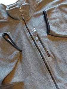 Outdoor Outfitters Herren 4XB Fleecejacke grau/anthrazit durchgehender Reißverschluss - Bild 1 von 6