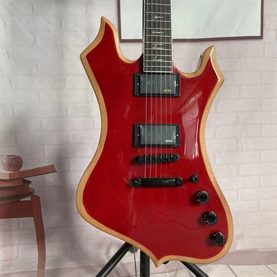 Nomad Cocobolo Electric Guitar HH Pickups Mahogany Body Maple Neck 6 String - Image 1 of 4