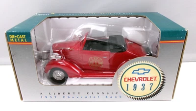 SpecCast Liberty Classics, 1937 Chevrolet Fire Chief Die Cast #10018 1:25 Scale - Image 1 of 4