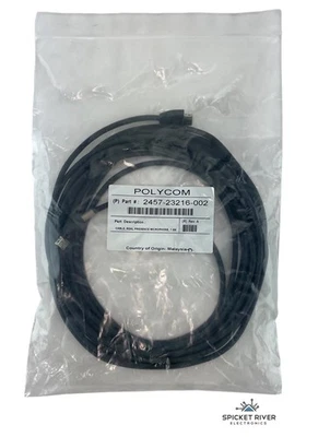 Polycom 2457-23216-002 7.6M RealPresence Microphone Array Cable - Image 1 of 3