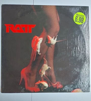 RATT Self-titled 1983 DEBUT EP Enigma/Time Coast RARE NEAR MINT Original Shrink! - Image 1 of 4
