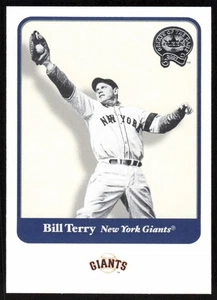 2001 Fleer Greats of the Game #100 Bill Terry - FREE SHIPPING - Picture 1 of 2