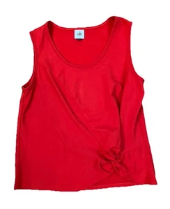 Cabi Shirt Gr. S rot geknotet Tank Top ärmellos maritim - Bild 1 von 6
