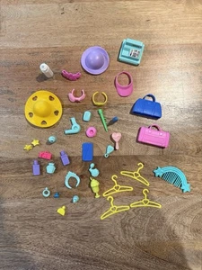Large Barbie Doll Accessories Lot: Bags, Fashion Items, Hobbies - Picture 1 of 6