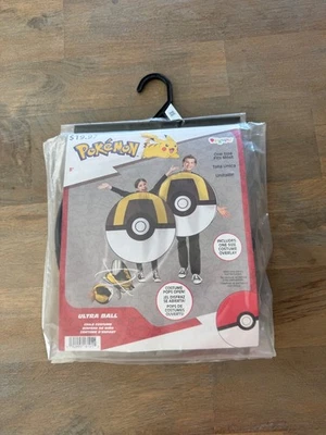 Fantasia Pokémon Ultra Ball Pops aberta tamanho único FRETE GRÁTIS - Imagem 1 de 4