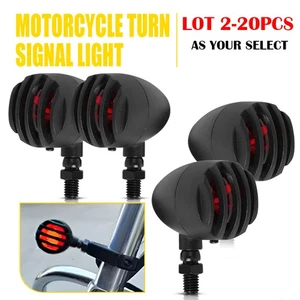 2-20X Motorcycle LED Turn Signal Light For Honda Shadow VLX 600 VT750 VT1100 EXD - Picture 1 of 26