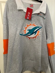 Miami Dolphins Men’s Sweatshirt (XL ) Retails for $84.95 ultra game nwt fast sh - Picture 1 of 8
