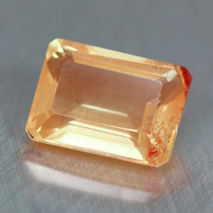 3,84 Cts_Deslumbrante Mejor Color_100 % Natural Sin Calentar Naranja Andesina_Piedra Solar - Imagen 1 de 3