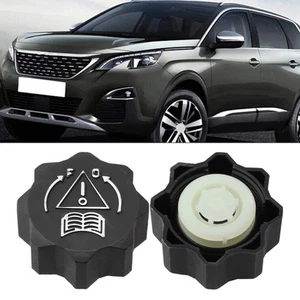 Radiator Expansion Parts Water Tank Cap Repalcement Black Plastic Practical - Picture 1 of 12