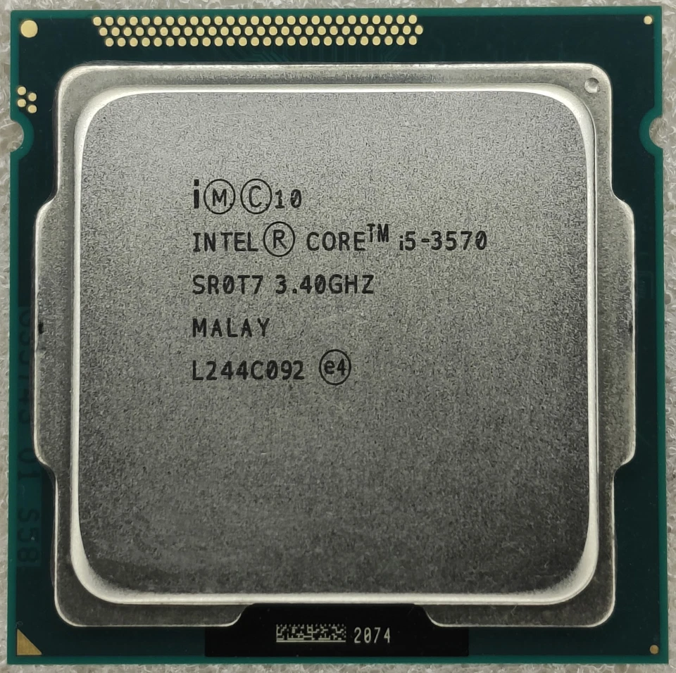 Intel Core i5-3570 @ 3.40GHz QuadCore LGA1155 Socket SR0T7 processor CPU Tested - Bild 1 von 2