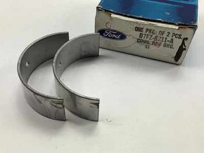 NUEVO - OEM Ford D7FZ-6211-A Rodamiento de varilla de conexión STD (ROJO) 1974-2001 2,3 L-L4 Foto 1 de 4