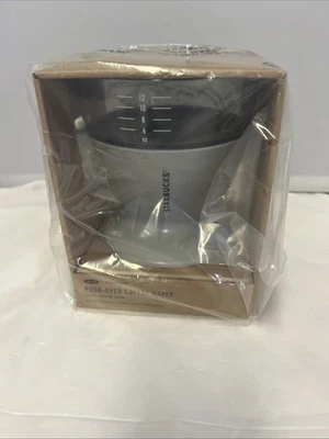 Cafetera Starbucks OXO de una sola porción automática de goteo con tanque de agua gris nueva Foto 1 de 4