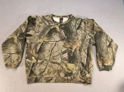 Outfitters Ridge Realtree Hardwoods Camo Sweatshirt Youth Size XXL(18) - Image 1 of 4