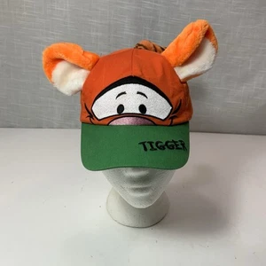 Disney World Tigger Baseball Cap Hat Orange Ears Tail Adjustable Kid/toddler - Picture 1 of 4
