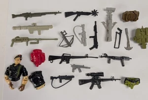 1980's Hasbro Gijoe Vehicle Worn Gun Launcher Part Lot - Picture 1 of 4