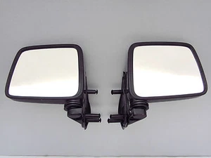 86-97 for NISSAN NAVARA D21 HARDBODY UTE TRUCK PAIR SIDE DOOR MIRROR SAIL MOUNT - Picture 1 of 5