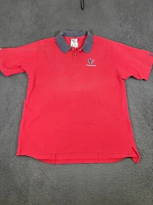 Houston Texans Fútbol Cuello Manga Corta Retro Rojo Adidas Foto 1 de 4