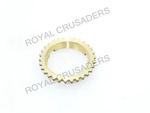 NEW BRASS MADE BLOCKING GEAR RING FITS JEEP WILLYS FORD,CJ 3B #G150 (CODE-4511) - Foto 1 di 2