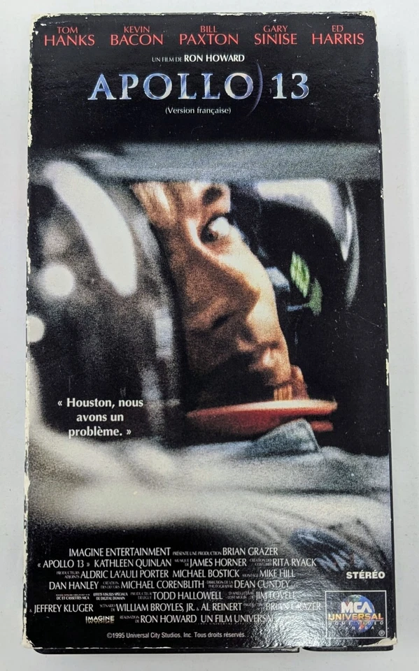 Apollo 13 VHS (1995) - NTSC - French - VG/G (Tested) - Image 1 of 4