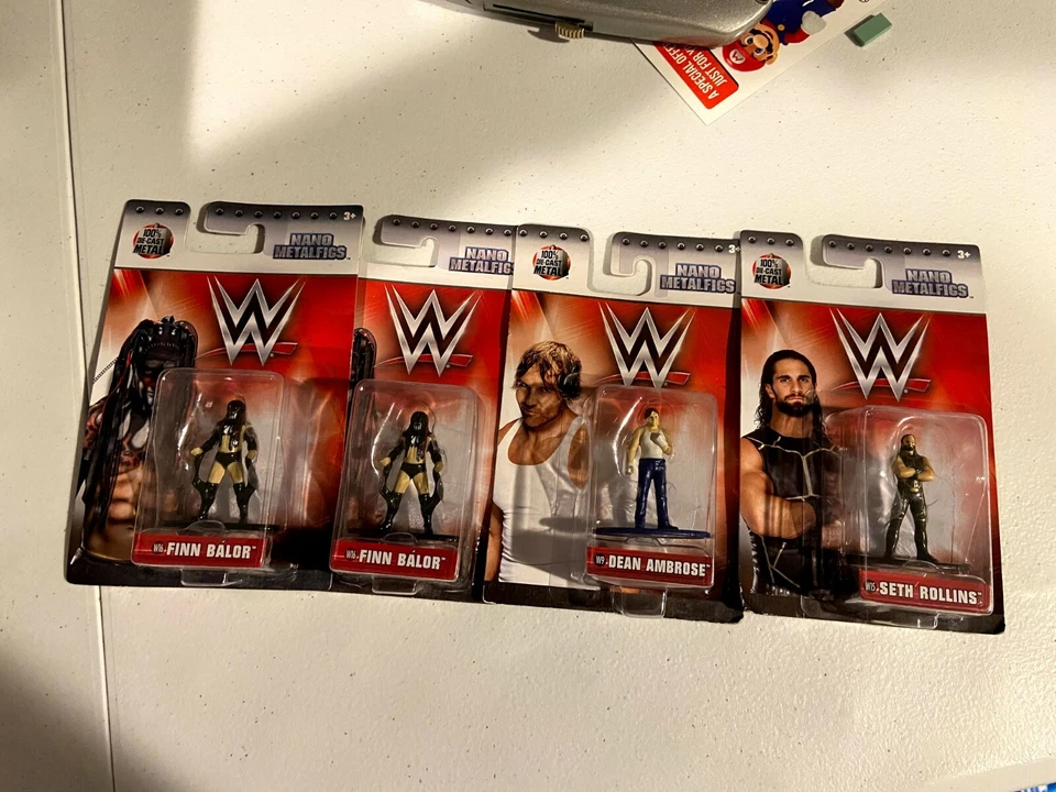 WWE Jada Nano Metalfigs W16 W15 W9 Seth Rollins Finn Balor Dean Ambrose Foto 1 de 1