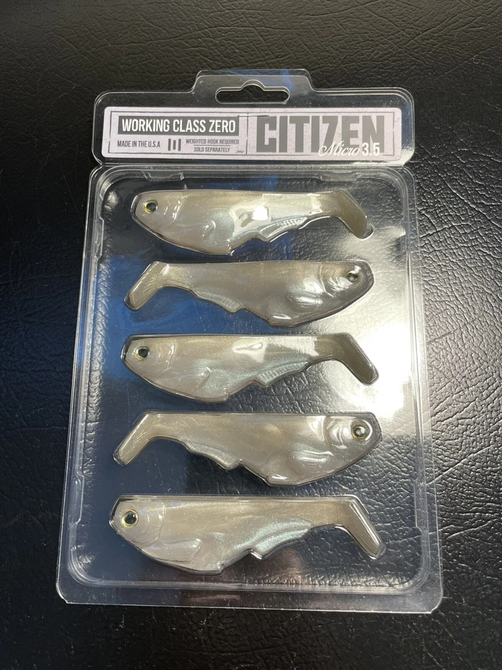 Working Class Zero WCZ Citizen Micro 3.5 Swimbait - Gold
