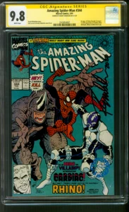 Amazing Spider Man 344 CGC SS 9.8 Emberlin 2/1991 1st Carnage - Picture 1 of 6