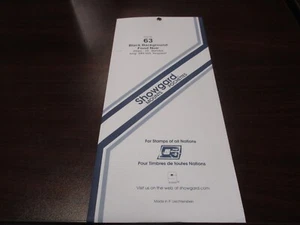 SHOWGARD #63  FOND NOIR BLACK  STRIPS 10 BANDES    , NEW WITH FREE SHIPPING!!! - Picture 1 of 1