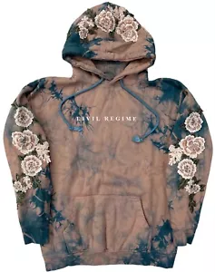 Régimen Civil de Darc Sport Mujer Blanco Rosa Corbata Sudadera con Sudadera con Sudadera en Arena Brunnera - Imagen 1 de 4