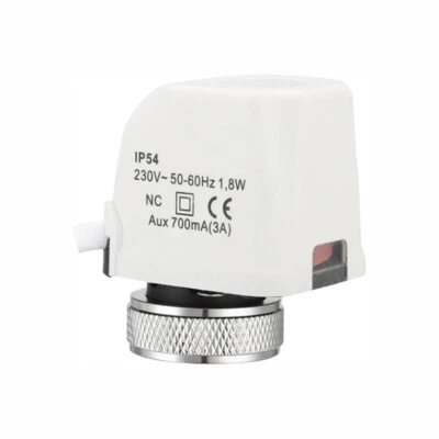 Actuator for Underfloor Heating Manifolds Normally Close (NC) - 230V 50-60Hz 3W - Image 1 of 4