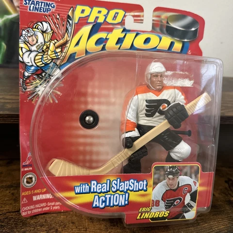 Philadelphia Flyers 1998 Eric Lindros Starting Lineup PRO ACTION HOCKEY Figure Cover