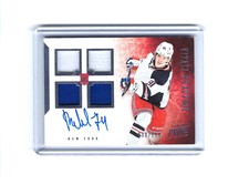 VITALI KRAVTSOV - 2019/20 Panini Prime - QUAD Jersey Autograph RC # 030/199