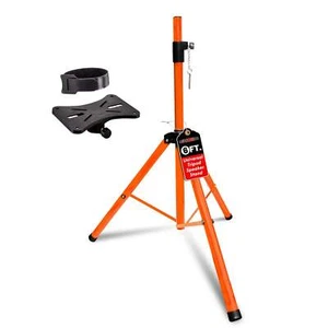 5 Core Speaker Stand Tripod Floor Tall Adjustable Up to 72 Inch DJ Studio Monito - Picture 1 of 11