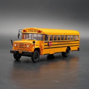 Diecast Ixo 1:43 Scale Bus GM Bus School Bus Model GMC S 6000 School Bus 1989