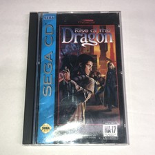 Rise of the Dragon (Sega CD, 1994) COMPLETE with Registration Card.