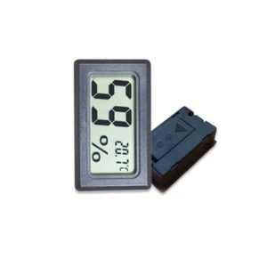 New Mini Digital LCD Indoor Temperature Humidity Meter Thermometer Hygrometer - Picture 1 of 12