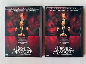 Devil's Advocate (1997) 2 Recalled DVDs with Ex Nihilo Sculpture - Gold Discs - Picture 1 of 6